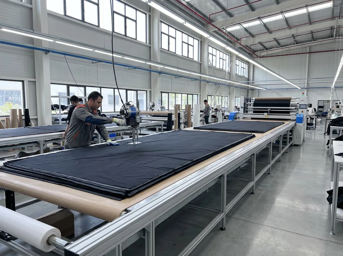 Cutting and sewing