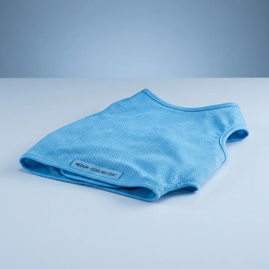 Dog cooling coat