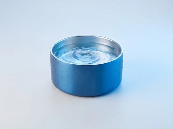 Insulated food-safe dog cooling bowl